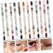 POPETPOP 12 Eyeliner Pencil Eye Liner Pencils Eye Liner Sharpeners Cosmetic Pencils Set Makeup Pen Make up 1 count (Pack of 1) As Shown - Buy Online on GoSupps.com