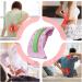 Back StretcherLumbar Stretcher Ergonomic Massage Traction Board Nonslip 3 Levels Adjustable for Muscle Relaxation Men Women Athletes Pink - Buy Online on GoSupps.com