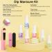 Lavender Violets Dip Powder Nail Kit 30 Colors Classical Red Orange Yellow Mint Green Blue Purple Glitter Acrylic Liquid Set Base Top Coat Activator Brush Saver with Sticker Manicure Starter B703 - Buy Online on GoSupps.com