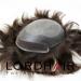 Shop Lordhair Knotless Toupet for Men - Skin Injected Human Hair System 8x10 Inch Medium Dark Brown (4#) - International Shipping Available - Buy Online on GoSupps.com