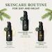 Christmas Beauty Gift Box with Hyaluronic Acid, Vitamin C & Retinol Serum - Natural Skincare Set for Women - Ideal Gifts for Her & Mum | Satin Naturel - Buy Online on GoSupps.com