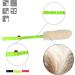 Dingo Dog Toy - Natural Fur Bungee Handle for Agility & Training | Green Grip 15581 - Perfect for Motivation & Fun - International Shipping Available - Buy Online on GoSupps.com