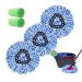 3 Pack Spin Mop Replacement Heads Microfiber Mop Refills Compatible with 2 Tank System Replace Head for All Hard-surfaced Floors Includes 2 Cloths