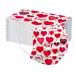 ZQP 50PCS Disposable Face_Mask for Adult Face Bandanas Love Happy Valentine's Day 3Ply Breathable Face Balaclava 50PCS 1117-225