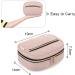 Yarwo Pink Makeup Bag Organizer | Cosmetic Brush Set Storage for Travel & Vacation | Stylish Makeup Accessories Holder - Buy Online on GoSupps.com