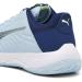 PUMA Unisex Kids Accelerate Jr Handball Shoes - 38.5 EU - Silver Sky/Persian Blue/White - International Shipping Available - Buy Online on GoSupps.com