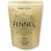 Organic Fennel Seeds Herbal Loose Tea by Marcoina - Whole Seeds 227g in Resealable bag Caffeine-Free Tea from Egypt - Perfect for Hot Brews Cooking and Spices Known as Foeniculum vulgare Florence fennel Saunf finocchio 8oz. Fennel Organic Whole Seeds 227g - Buy Online on GoSupps.com