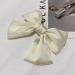 Asheyya Bow for Hair Clip Solid Color Soft Satin Silky Hairbows for Women Girls (White) - Buy Online on GoSupps.com