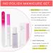 Dr. Dana No Polish Manicure Set - Natural Nail Care Kit with Glycolic Serum Cuticle Oil Glass File | Halal Certified Healthy Nails - Buy Online on GoSupps.com