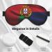 SSIMOO Portuguese Flag Sleep Mask - Adjustable Breathable Eye Mask for Comfortable Sleep | Shop Stylish Sleep Accessories Online - Buy Online on GoSupps.com