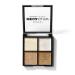 Technic Mega Glow Highlighter Palette - 4 Highly Pigmented Long Lasting Shimmer Powders That Blend Beautifully To Highlight and Enhance Makeup On All Skin Tones - 10g