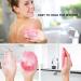 Soft Silicone Body Cleansing Brush Set - 4 Pack (Pink, Dark Green, Dark Blue, Gray) | Gentle Exfoliating & Massage for All Skin Types - Buy Online on GoSupps.com
