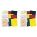 Roylco Dinosaur Rubbing Plates Clear 6 Per Pack 2 Packs (R-5823-2)