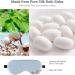 LaCourse Natural Pure Mulberry Silk Kids Eye Mask - Blue | Adjustable Strap | Complete Blackout Sleep Mask for Boys and Girls | Includes Travel Pouch - Buy Online on GoSupps.com