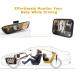 Buy Akapola 360 Swiveling Rear Seat Mirror for Babies - Adjustable Car Mirror with Elastic Straps for Infant Safety - Buy Online on GoSupps.com