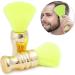 Fluorescent Green Portable Beard Brush Gentle On Skin Replaceable Head For Men's Grooming Styling Accessory H041 - Buy Online on GoSupps.com
