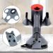 Premium Blow Dryer Stand Holder for Dyson Supersonic | MyGift Gunmetal Gray Metal Rack & Styling Slots - Buy Online on GoSupps.com