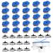 Disposable Toilet Brush 40Pcs Toilet Wand Refills Disposable Toilet Brush Refills Toilet Scrubber Refill Toilet Brush Replacement Refills with Cleaning Solution