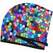 Hair Towel Wrap with Button - Quick Drying Tie Dye Turban | Colorful Hair Towel for Fast Drying - Buy Online on GoSupps.com