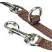 Nobby Classic Leash - Brown 200 cm x 10 mm | Durable Pet Leash for Dogs | International Shipping Available - Buy Online on GoSupps.com