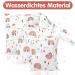 Newofview Waterproof Fabric Diapers & Large Wetbag - Cartoon-Print Reusable Cloth Diaper Bag for Baby Trips - Buy Online on GoSupps.com