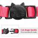 Custom Cat Collar Personalized Breakaway Cat Collar with Bell & Embroidered ID Pet Name & Phone Number (1PCS) - Buy Online on GoSupps.com