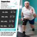 NEENCA Plus Size Knee Brace for Larger Legs and Thighs | Knee Support for Pain Relief and Injury Recovery | Patella Gel Pad & Side Spring Stabilizers | 3XL/4XL - Buy Online on GoSupps.com