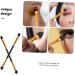 AUTSUPPL 30pcs Eyeshadow Brush Makeup Sponge Brush Double- Ended Eyeshadow Eyeshadow Applier - Buy Online on GoSupps.com