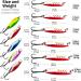 THKFISH Fishing Spoons Lures for Trout Pike Bass Crappie Walleye 5pcs - Color A - Buy Online on GoSupps.com