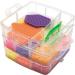 Perler Bead Large Organizer Stackable Storage Container 3pc Set | Square Bead Trays - Buy Online on GoSupps.com