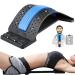 Back extensor back massage Support with magnetic pearls back stretcher 4 steps adjustable backhow for lumbar spine back pain relief and posture correction