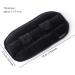 Rezlli Unisex Post Surgery Seat Belt Pillow - Mastectomy & Hysterectomy Recovery Cushion with Pocket - Black - Buy Online on GoSupps.com