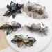 Butterfly Flower Vintage Hairpin - Novelty Chinese Fashion Style Automatic Spring Hair Clip Ornament Headwear - Buy Online on GoSupps.com
