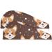 Cartoon Corgi Dog Face Hair Towel 2 Pack - Super Absorbent Quick Dry Hair Turbans for Women & Girls | Ideal Hair Drying Solution - Buy Online on GoSupps.com