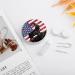 Goat USA Flag Contact Lens Case - Cute Portable Storage Box with Mirror | International Shipping Available - Buy Online on GoSupps.com