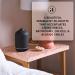 Ajna Ceramic Essential Oil Diffuser - 3-in-1 Aromatherapy Device for Home & Office - 250ml Carbon - Easy to Use - Buy Online on GoSupps.com