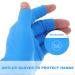 minkissy 1 Pair Nail Gloves Manicure Nail Art Mittens Uv Shield Gloves Hands Glove Down Mittens Gloves Skincare Gloves Nail Lamp Glove Dryer Elastic Hand Gloves Child Blue - Buy Online on GoSupps.com