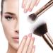 Banidy Makeup Brushes Set with Wooden Handles for Flawless Blending - Ideal for Powder, Foundation, Highlighter, Blush & Concealer - Buy Online on GoSupps.com