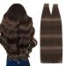 Hotlulana tape extensions real hair dark brown extensions real hair 22 inch/55cm 40pcs 100g invisible 100% natural tape in extensions real hair skin weft real hair extensions tape #2.#2 dark brown 55cm-22 inch (40 pack)