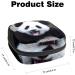 HomeDecorZone Portable Period Kit Bag - Panda Animal Multicoloured 20 - Feminine Product Pouch for Girls with Zipper - Ideal for Pads and Tampons - Buy Online on GoSupps.com