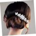 Housoutil Bangs Comb Bride Hair Accessories Wedding Bridal Accessories Hair Clips for Bangs Bride Accessories Womens Accessories Pearl Headpiece Simple Bridesmaid Aluminum Alloy Bar Mitzvah - Buy Online on GoSupps.com