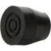 DMI Walker and Cane Tips with Metal Inserts - Black, 2 Count - Buy Online on GoSupps.com