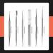 BEZOX Ingrown Toenail Removal Kit - Stainless Steel Tools for Pedicure - 6 PCS Set - Buy Online on GoSupps.com