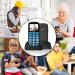 Uleway Senior Cell Phone - Large Button Dual SIM SOS No Contract - Perfect GSM Phone for Pensioners - Includes Charging Station - Blue - Buy Online on GoSupps.com