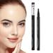 Eyebrow Waterproof - Portable Eyebrow Contouring Pencils with 4 Tips | Young Girls Beauty Products for Gathering Working Traveling Dating Home Rowces 5# Light Gray