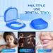 IUFDGHN 4 Pieces of alveolar bruxism BPA Free thermoplastic Safety Materials Oral Protectors Dental bruxism Protectors Nighttime Dental Protectors -2 Sanitary Boxes - Buy Online on GoSupps.com