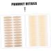 FOMIYES Clear Wallet 80pcs Lace Double Eyelid Sticker Mesh Tape Double Side Eyelid Eye Makeup Supplies Patch Girl Make up - Buy Online on GoSupps.com