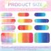Lounsweer 360 Pcs Kids Tie Dye Adhesive Bandages - Waterproof, Colorful, Cute & Flexible First Aid Bandage Variety Pack for Children - Ideal for Scrapes, Cuts, Wounds & Burns Care - 4 Sizes - Buy Online on GoSupps.com