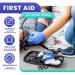 Alcohol Wipes 100 Count - Medical Grade Sterile Prep Pads for First Aid - Individually Wrapped Antiseptic Swabs - Surgical Quality Alcohol Swabs - Pack of 100 - Buy Online on GoSupps.com