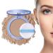 LXCJZY Matte Wet and Dry Powder Matte Perfection Pressed Powder Lasting Waterproof Makeup Pressed Powder Waterproof Long Lasting Finishing Powder Oil Control Face Pressed Powder (05 10g) 05 10 g (Pack of 1)